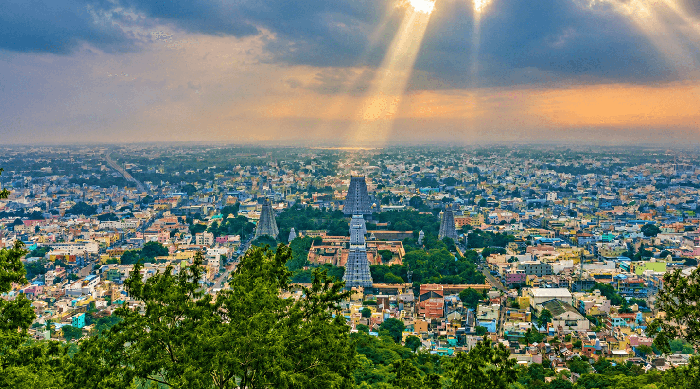 A refined stay in the heart of Thiruvannamalai